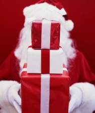 Santa With Presents graphic